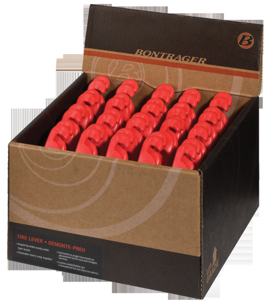BONTRAGER Bontrager Tire Lever Counter Display červená One size