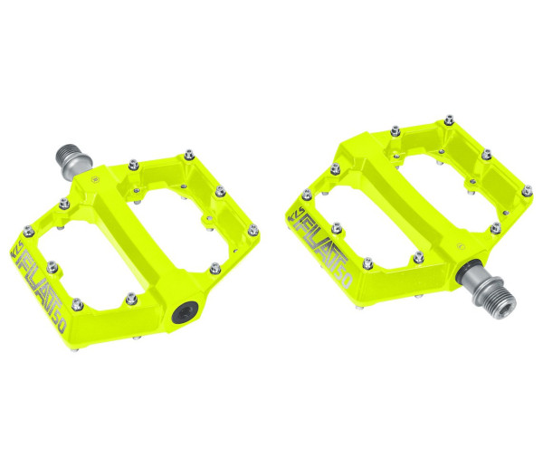 KELLYS Pedál KLS FLAT 50 lime Lime