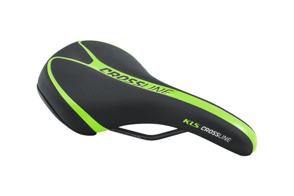 KELLYS Sedlo KLS CROSSLINE 017, toxic green green