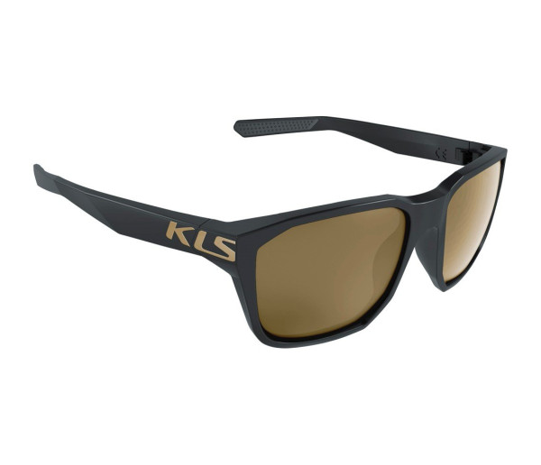 KELLYS Sluneční brýle KLS RESPECT II gold POLARIZED black