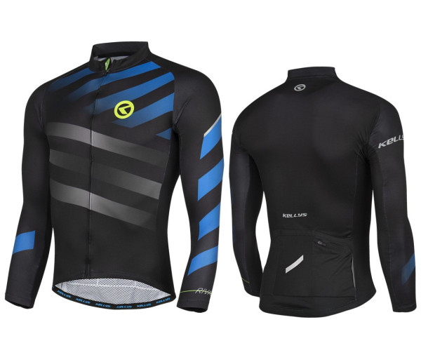 KELLYS Dres Rival dlouhý rukáv blue - S