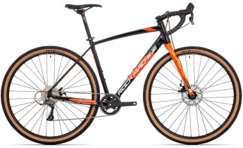 Rock Machine Gravelride 200 (L) gloss black/brick orange/silver