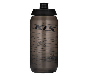 KELLYS Láhev KOLIBRI Transparent Black 550ml