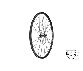 KELLYS Zapletené kolo přední KLS VALOR 21 DSC F, 28/29",